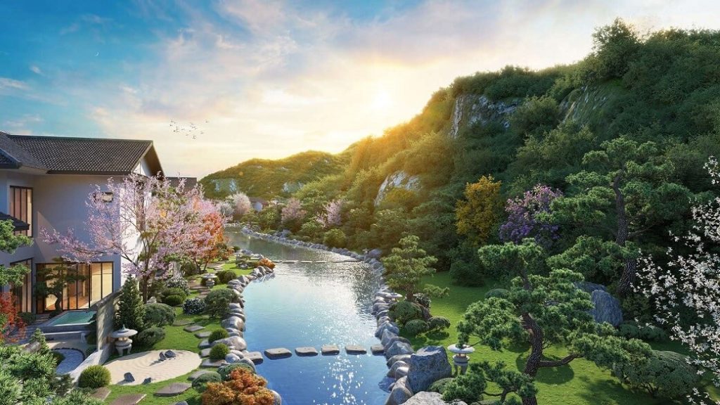 tiện ích khu biệt thự sinh thái alluvia city